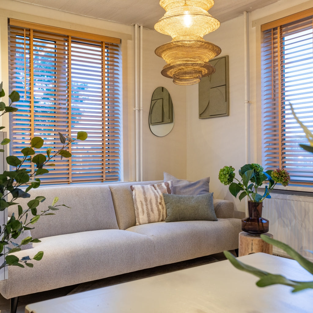 Jaloezie Hout - Hout - Naturel - Hout