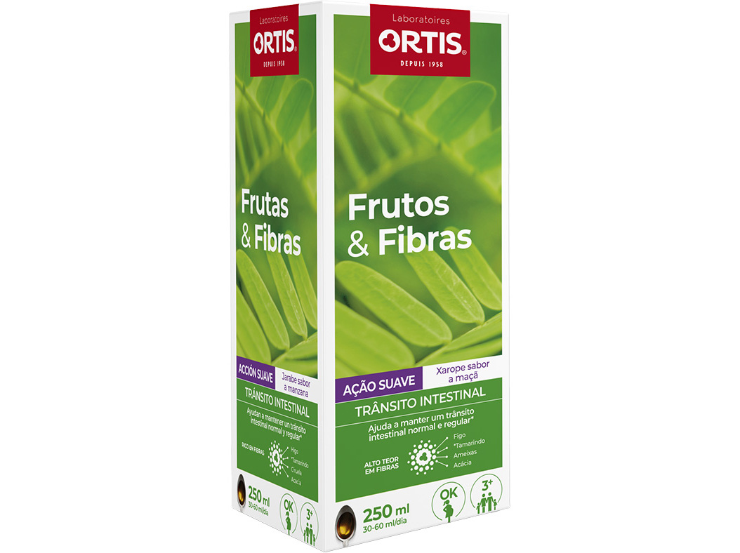 SUPLEMENTO ORTIS FRUTOS E FIBRAS XAROPE 250ML