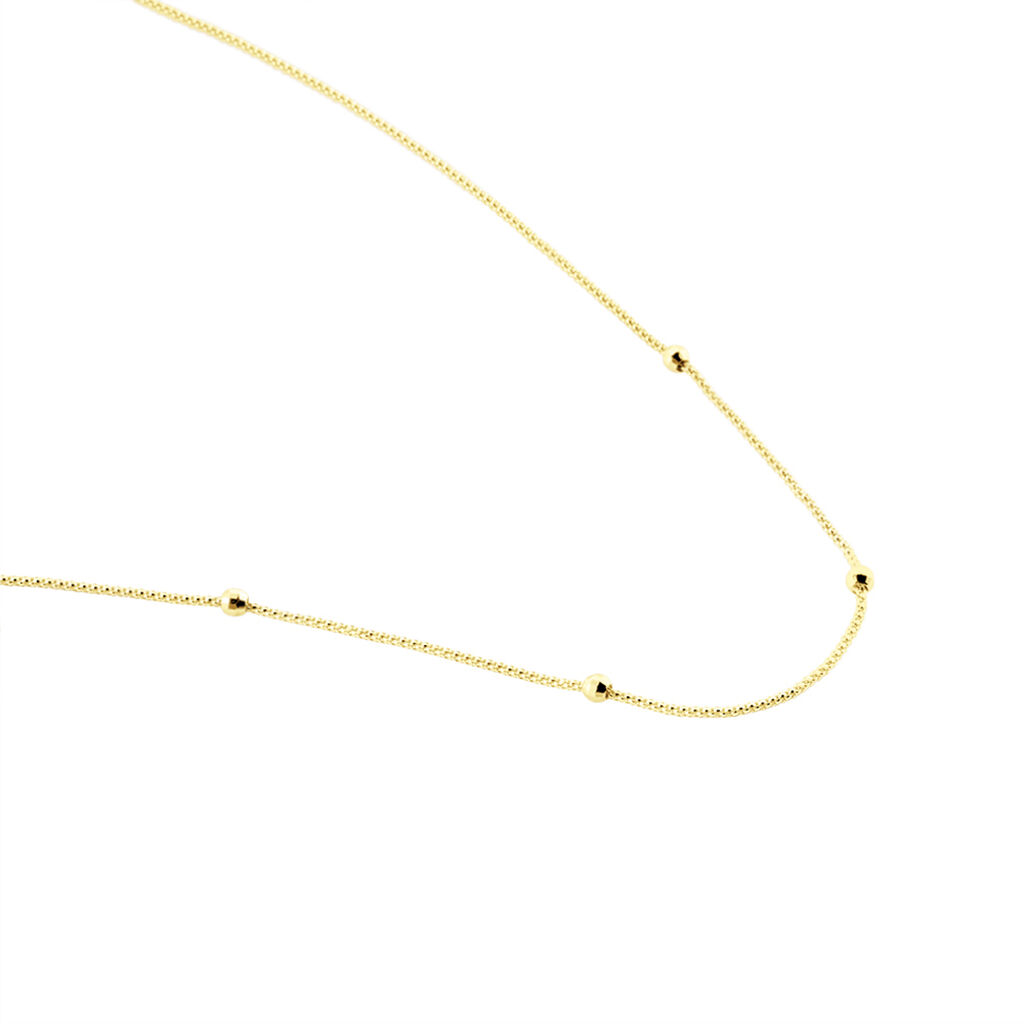 Collier Assiba Or Jaune