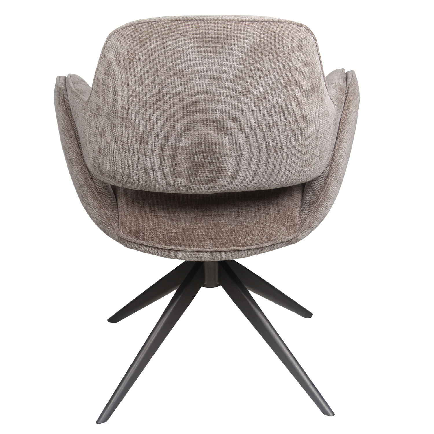 Eetkamerstoel Jill taupe 170