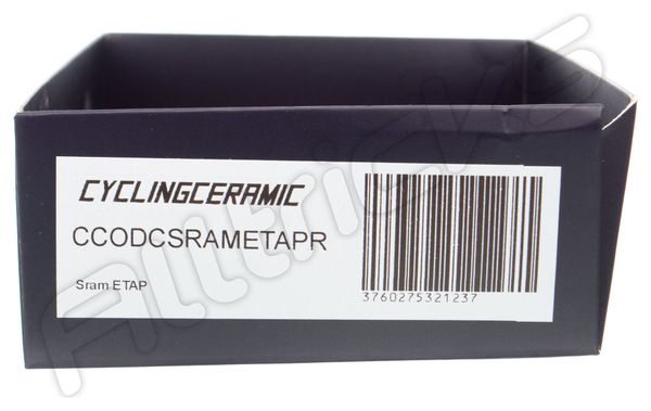 Chape de Dérailleur CyclingCeramic Sram Red eTap Rouge