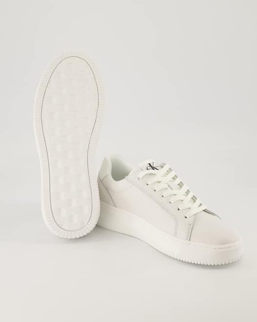 Calvin Klein Jeans Chunky Cupsole Sneaker in Weiß