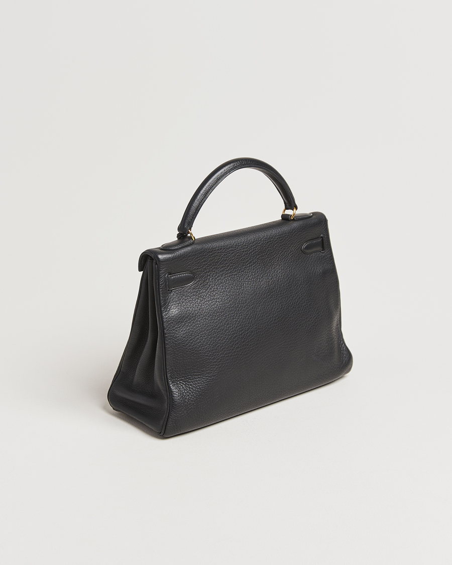 Hermès Pre-Owned Kelly 32 Handbag Taurillon Leather Black