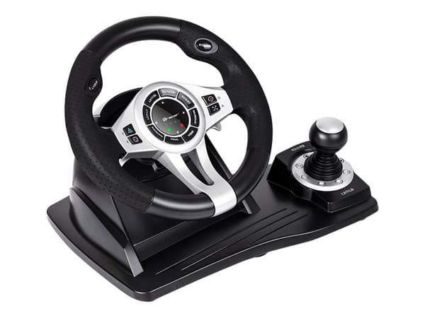 Tracer Roadster 4 in 1 - Sett for hjul, pedaler og girskiftehevarm - kablet - for PC, Sony PlayStation 3, Microsoft Xbox One, Sony PlayStation 4