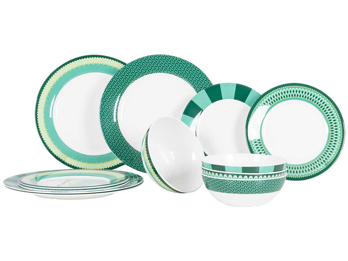 Gimex Colour Line Green 12-delig serviesset
