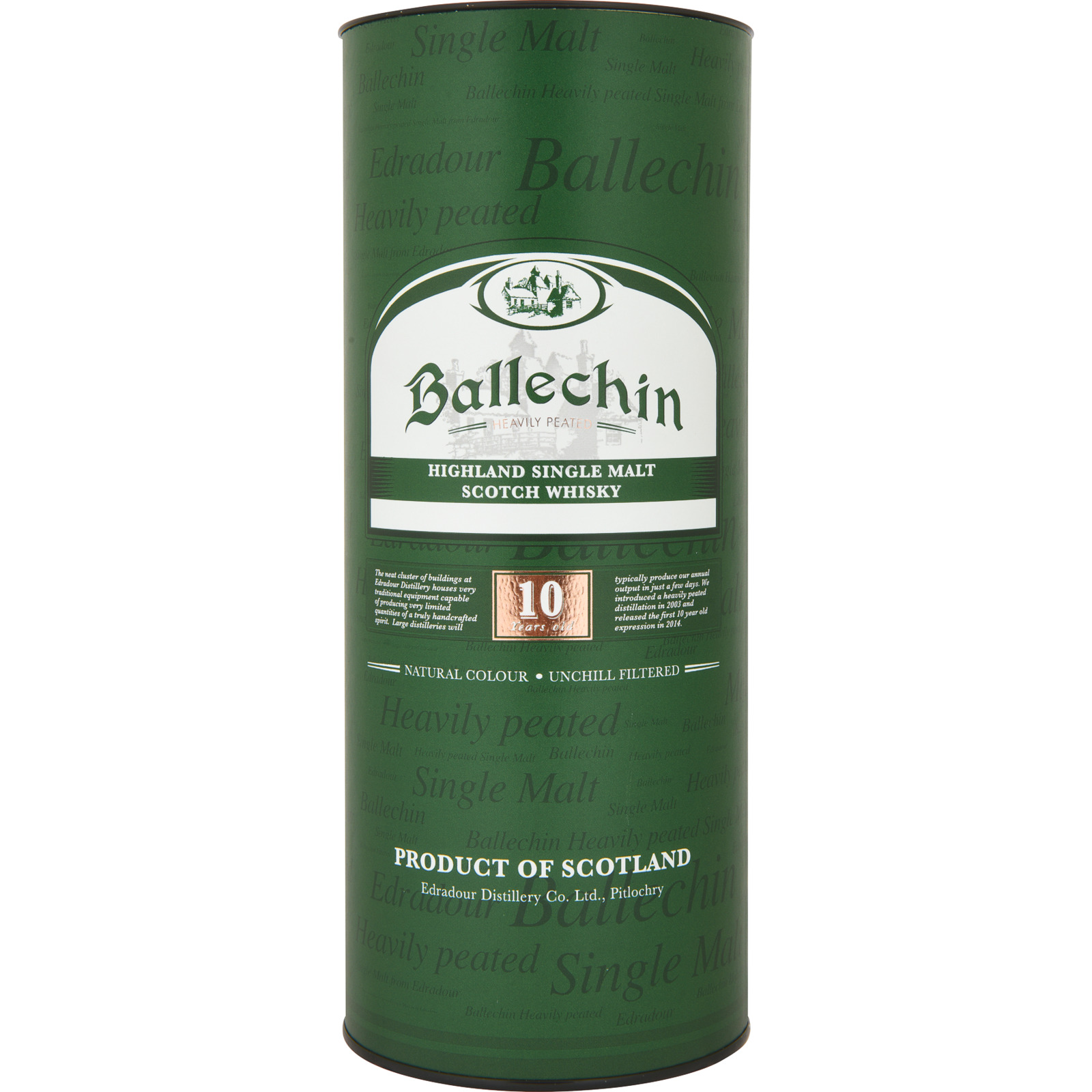 Ballechin Single Malt Whisky 10 Year 70 cl