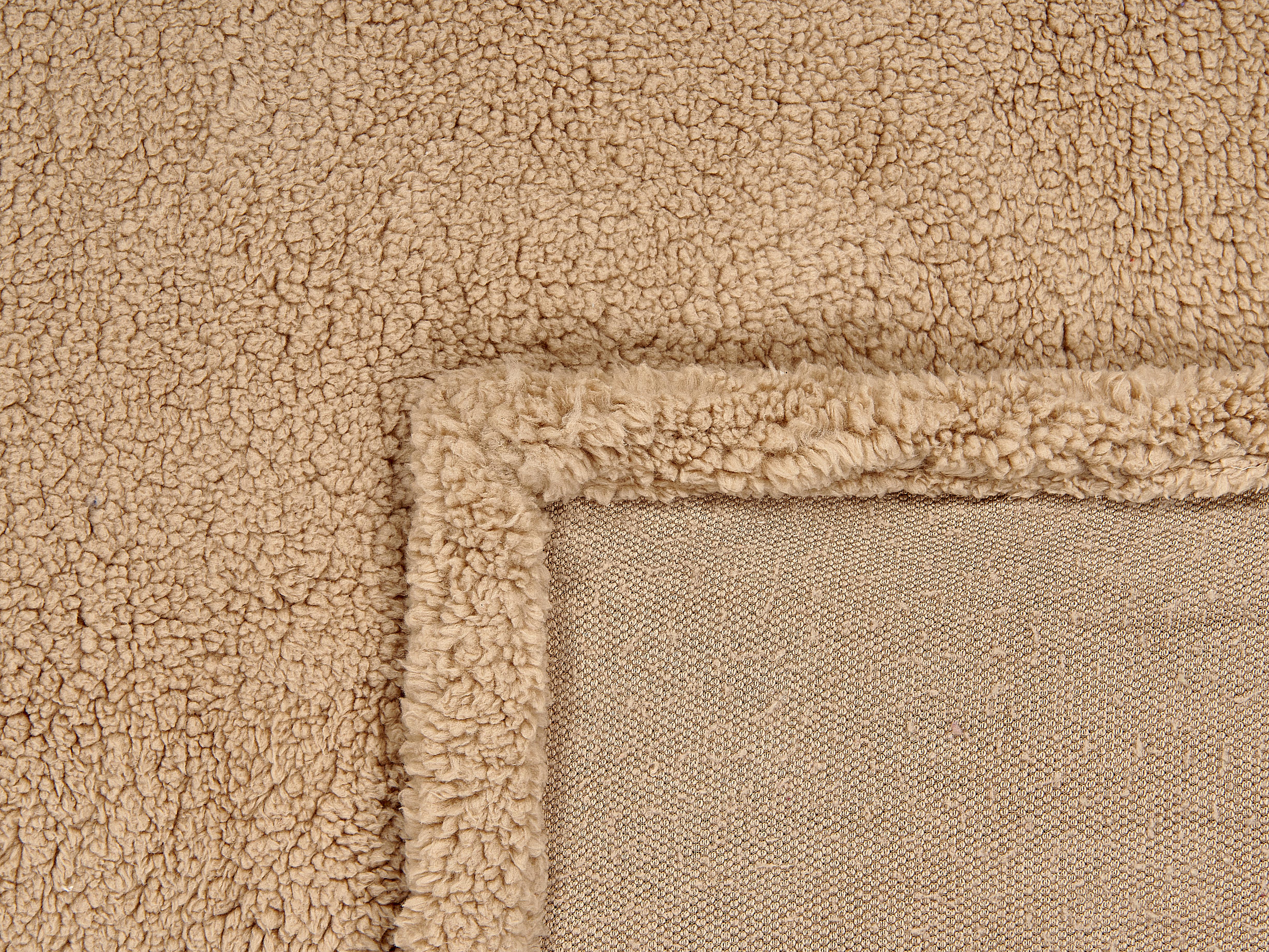 Plaid MIRGE 125 x 150 cm Zandbeige