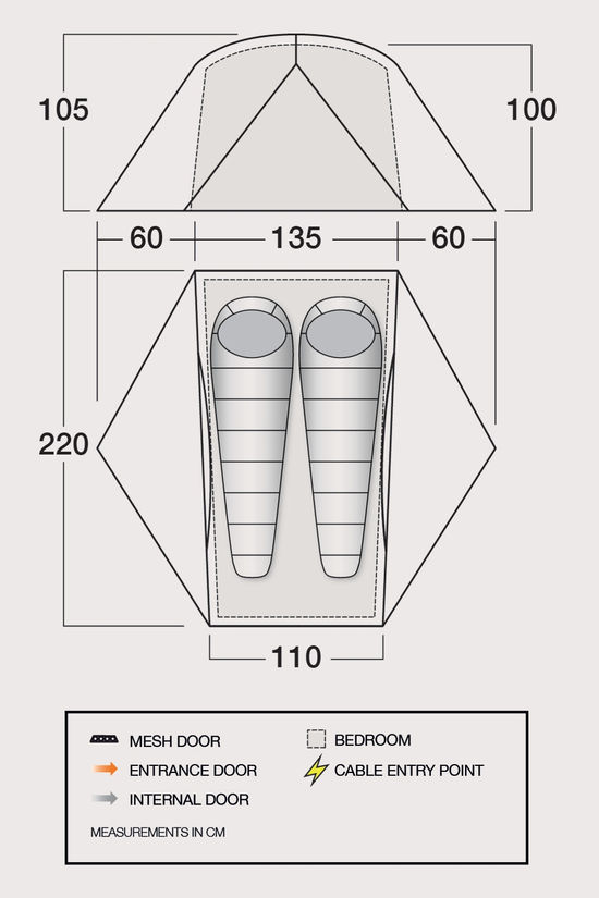 Force Ten Force Ten Radon UL 2 Tent