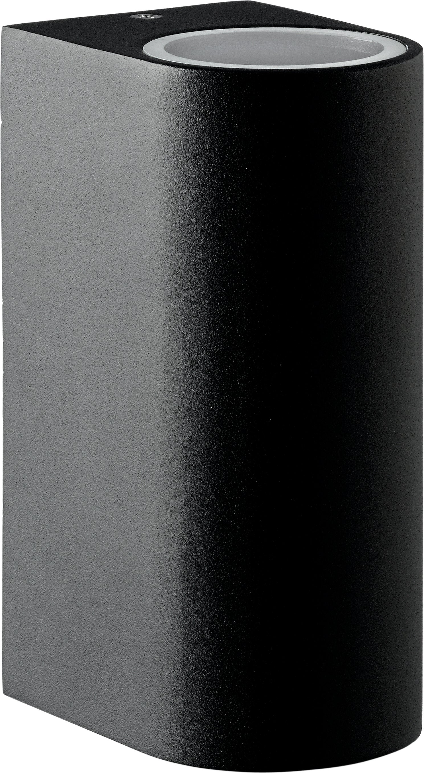 Intratuin wandlamp Euporie zwart 9,2 x 6,7 x 15 cm