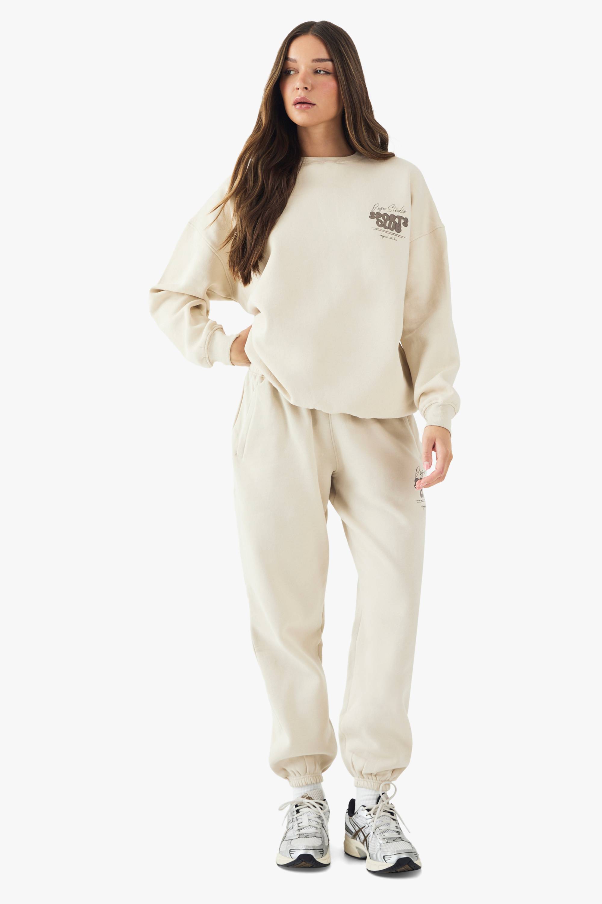 Sweatshirt Oversize DSGN Studio Sports à Slogan Bulle