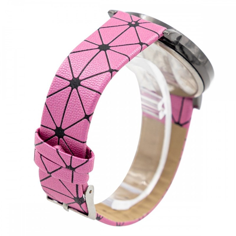 Montre Femme CHTIME bracelet Cuir Rose
