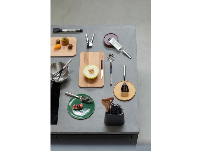 Brabantia Streichpalette Profile Line 33.7 cm, Schwarz/Silb Konditormesser