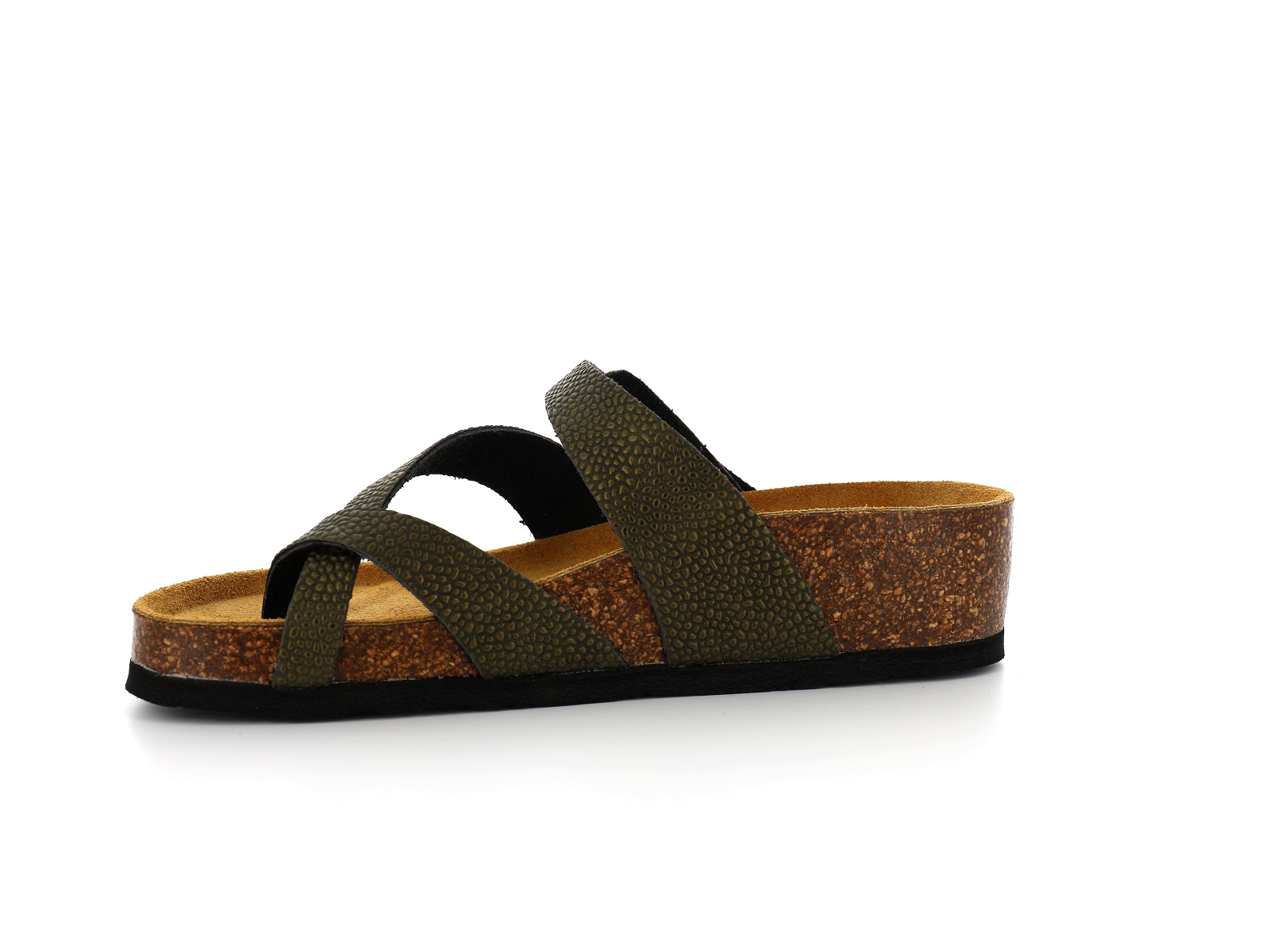 K. daques-GABARIT Matières combinées Kaki