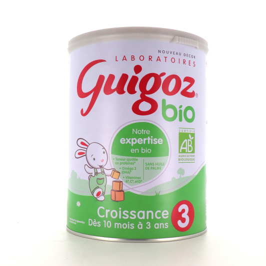 Guigoz Bio lait de croissance - Alimentation bébé dès 10 mois