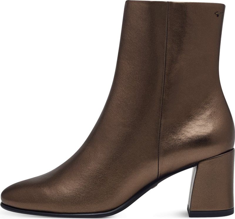 Tamaris Enkellaarsjes brons Textiel Dames