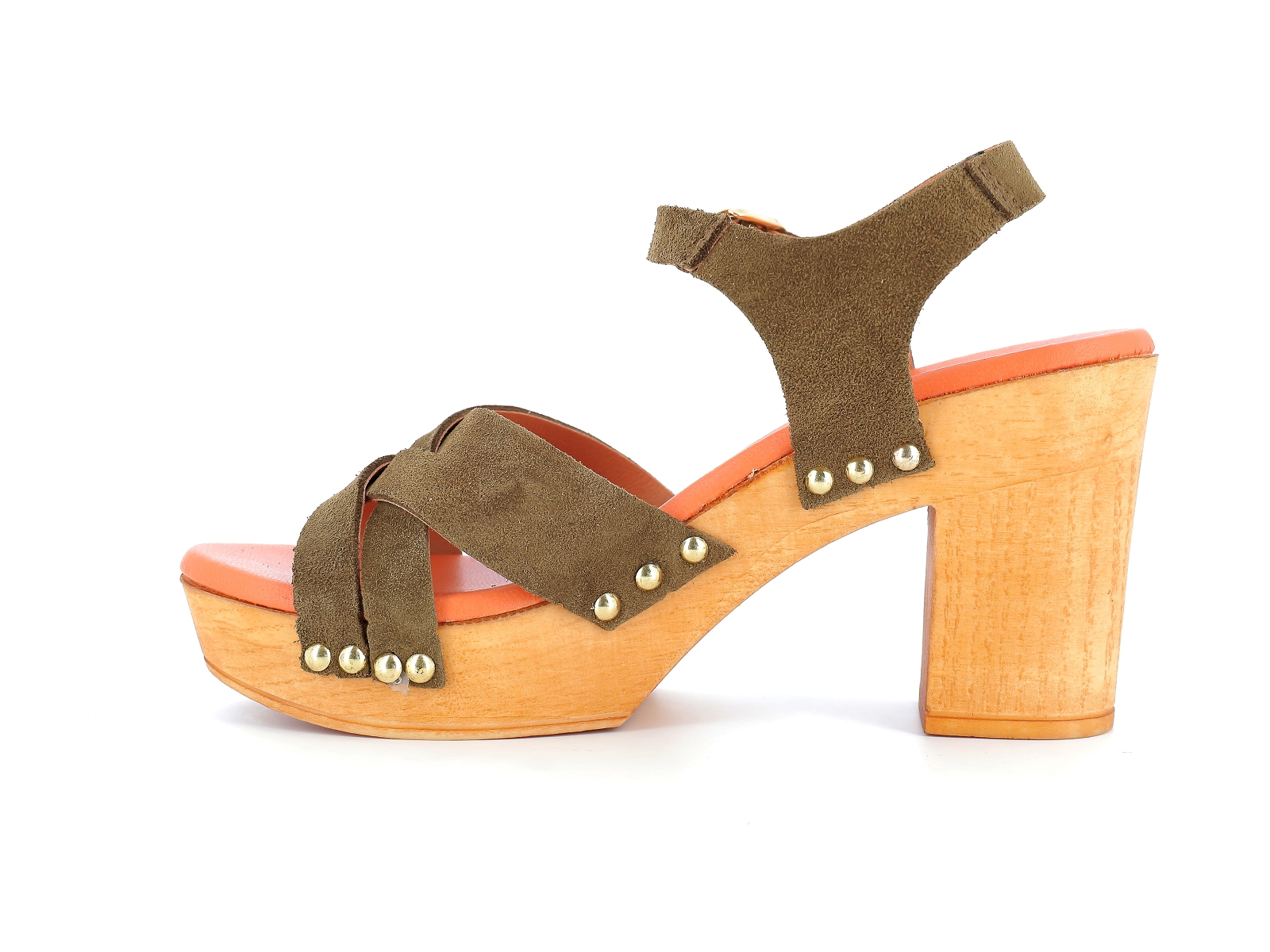 M brand-DALILA Nubuck Kaki