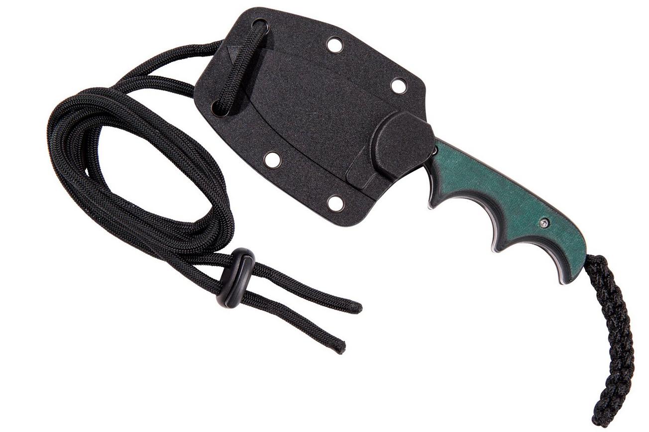 CRKT Minimalist Spear Point, Green Black, nekmes, Alan Folts design