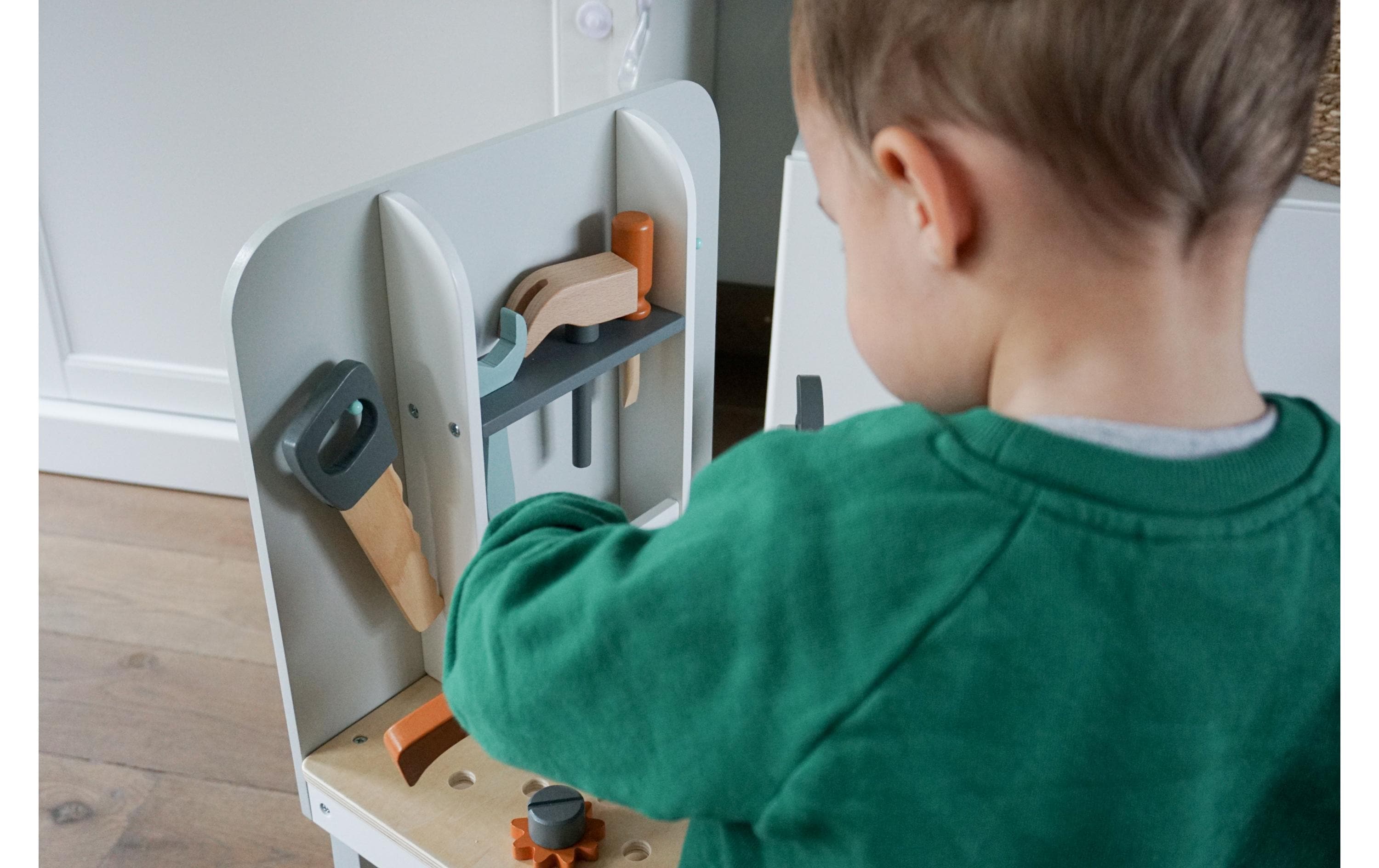 Handwerker WerkzeugbankWerkzeugbank aus Holz