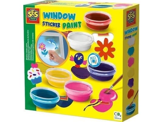SES Creative Vinduesmaling 6 x 50 ml