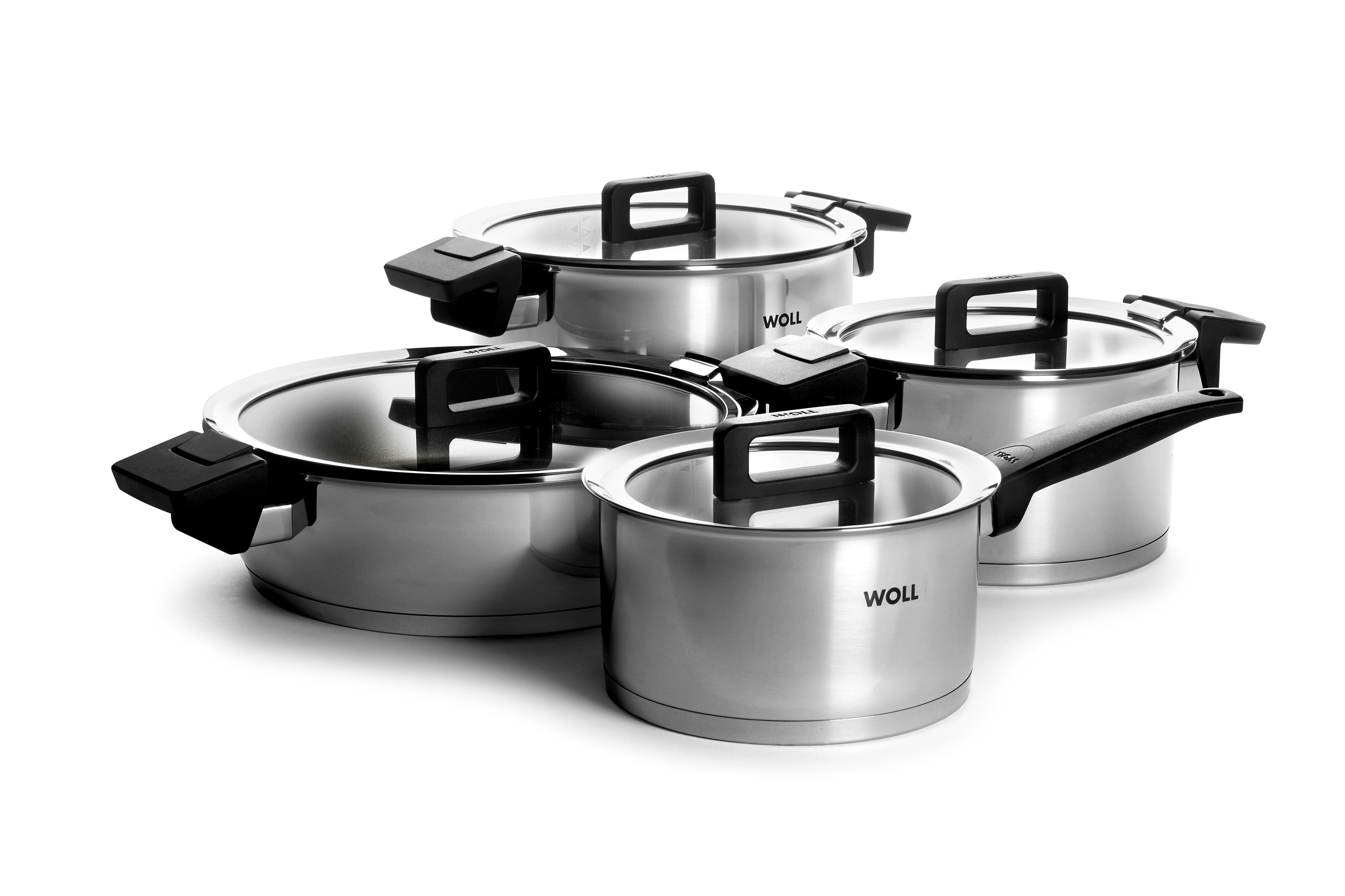 Concept Set, 8-tlg., Ø 28 + 24 + 20 + 18 cm von WOLL