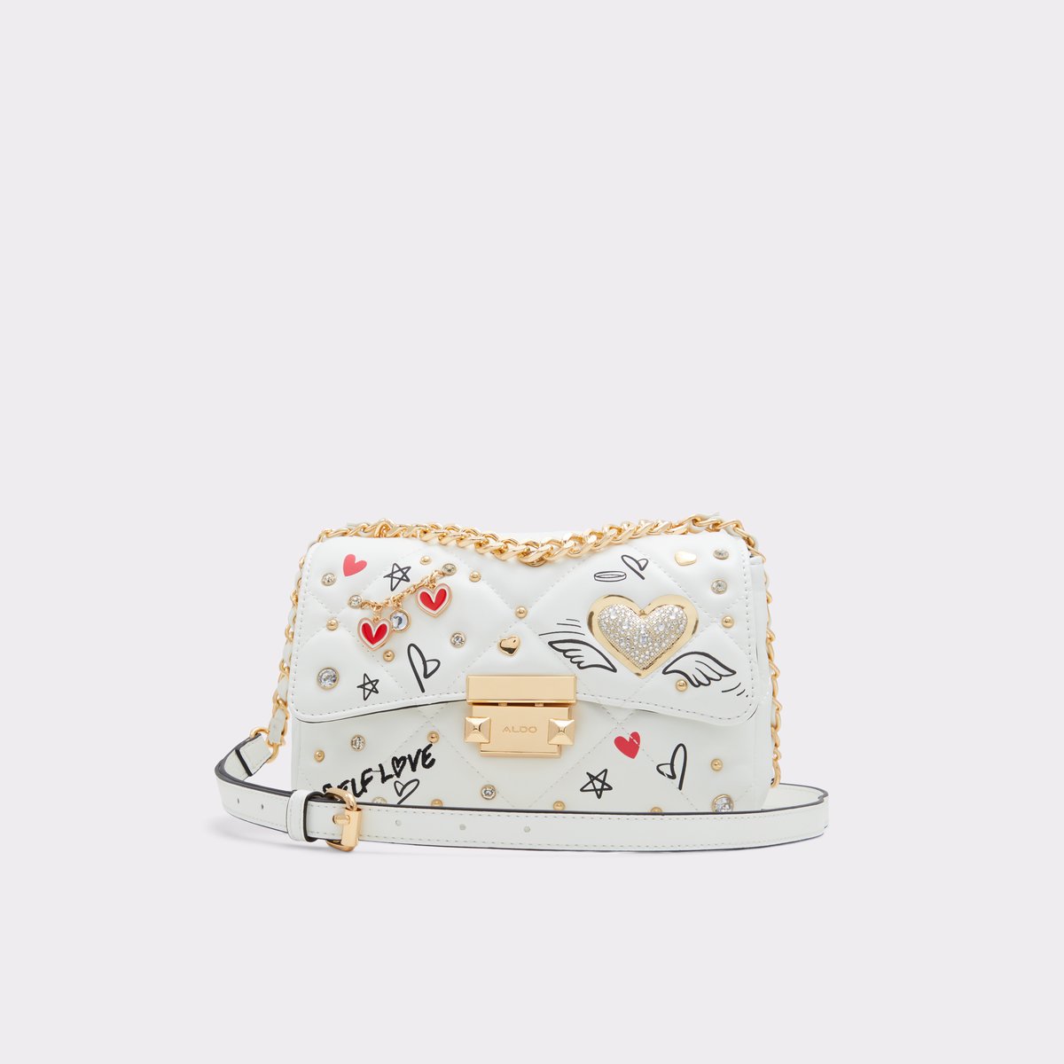 Soreldan White Women Crossbody Bags