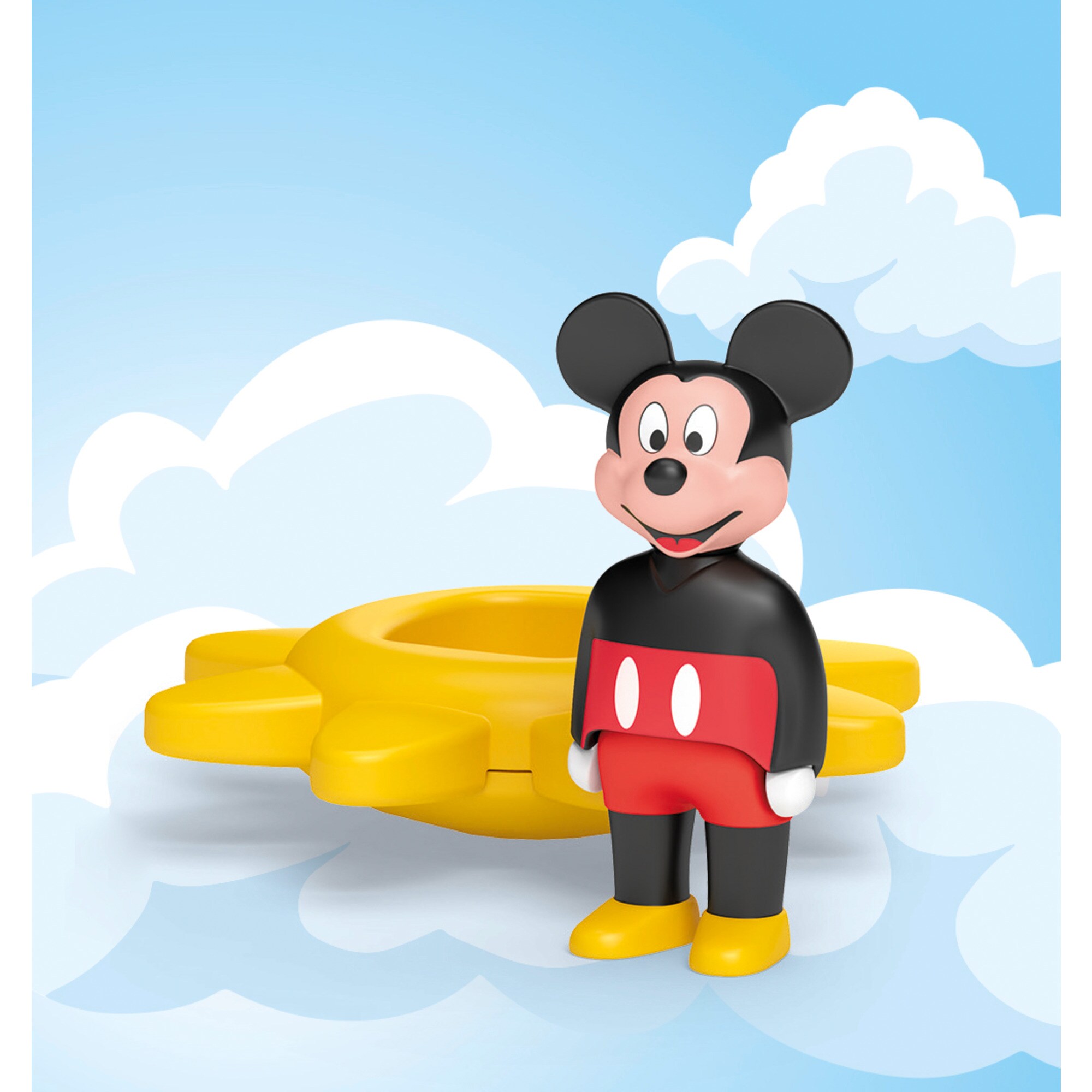 PLAYMOBIL Konstruktionsspielzeug Junior & Disney: Mickys Drehsonne mit Rasselfunktion