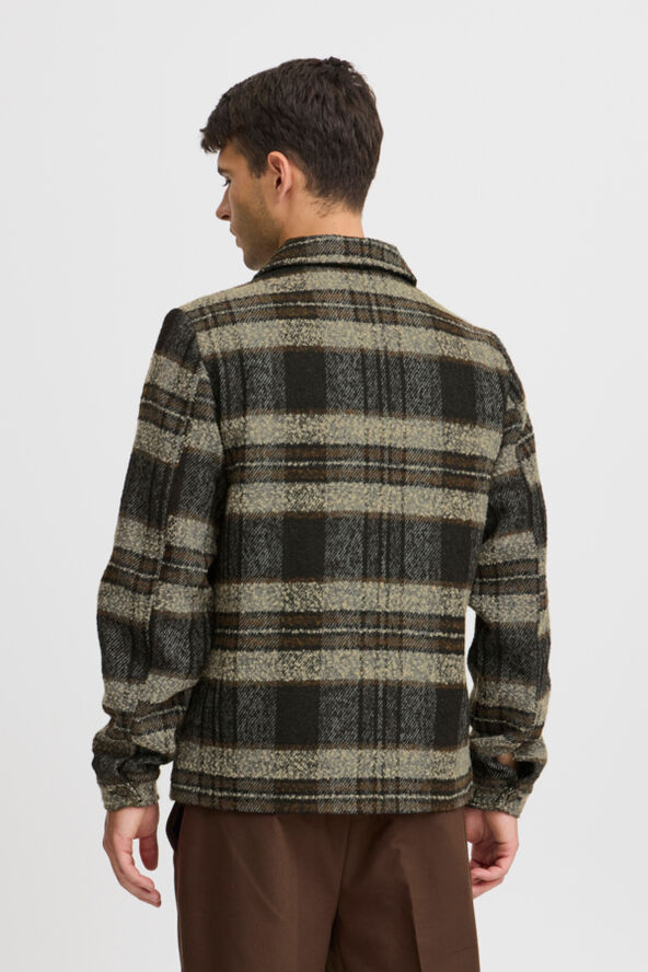 Casual Friday CFJENS checked jacket Gothic olive