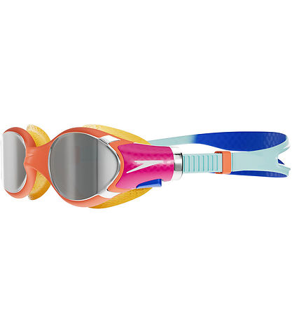 Speedo Schwimmbrillen - BioFuse 2.0 Spiegel Junoir - Orange/Blue