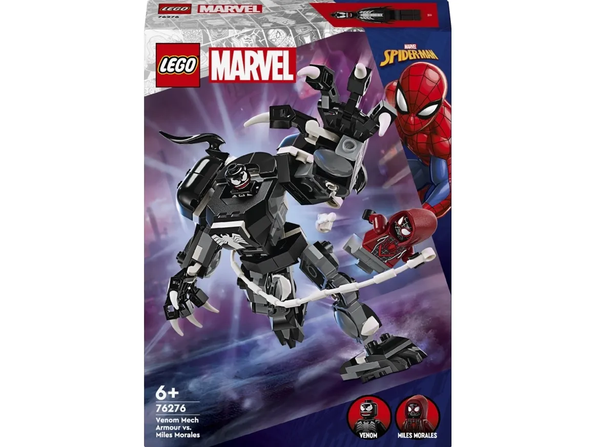 LEGO Super Heroes 76276 Venom-kamprobot mod Miles Morales