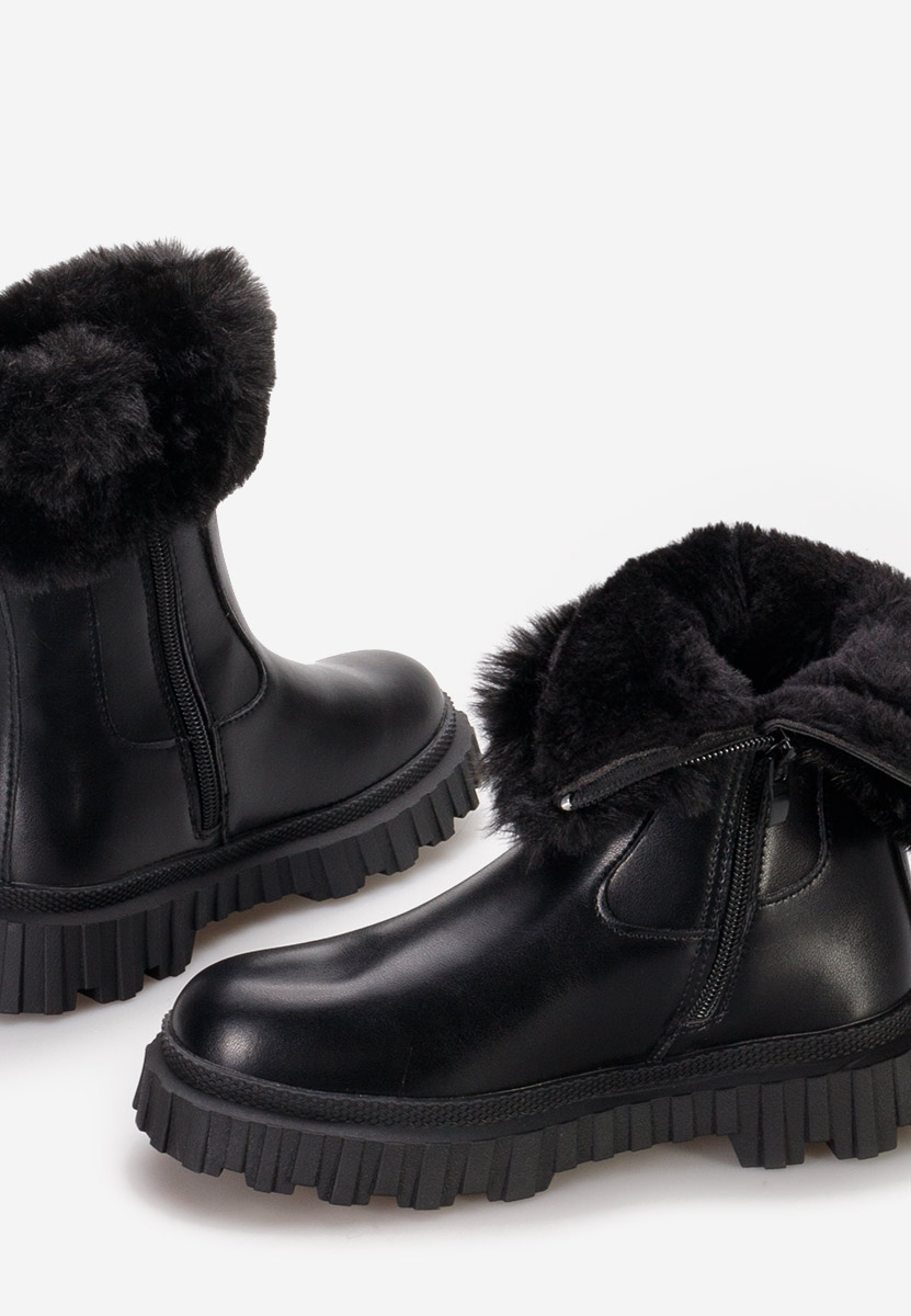Bottes pour filles noires Puffins