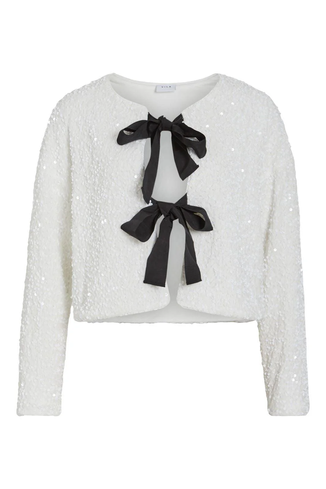 Vila Viaria L/S O-Neck Cardigan/Ka 4670338 snow white