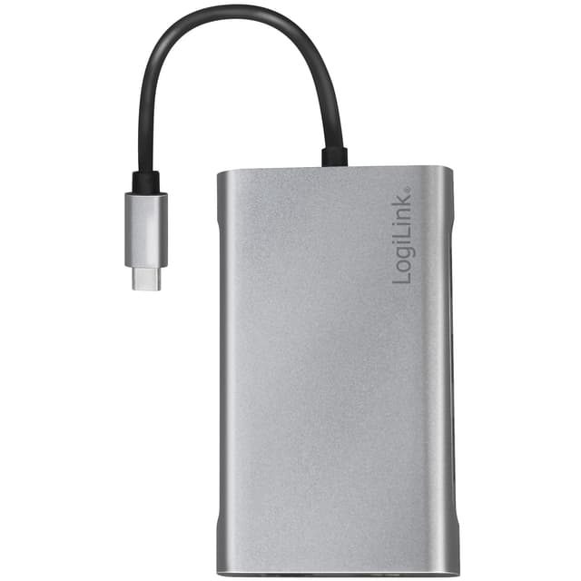USB-C dockingstation 8-i-1 HDMI / DP / RJ45 / USB / USB-C 100W