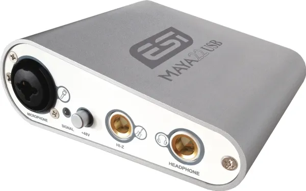 ESI MAYA22 USB, Desktop, Grå, USB, 24-bit/96kHz, 102 dB, 108 dB