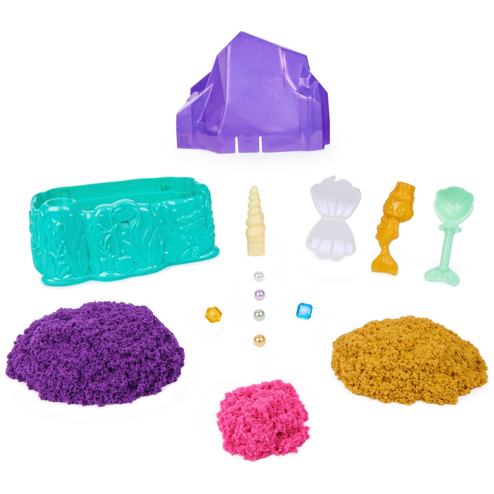 Kinetic Sand Mermaid Crystal Spielset