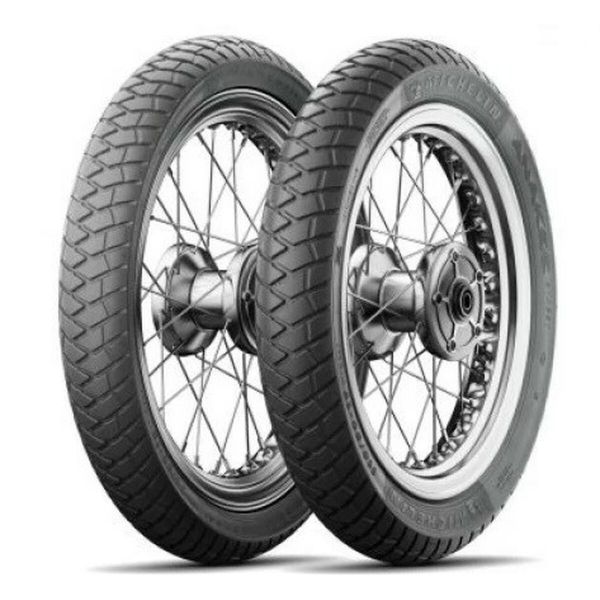 Pneu Moto Michelin Anakee Street ( 3.00-17 RF TT 50P Rodas traseiras, Rodas dianteiras ) - 3528703272632