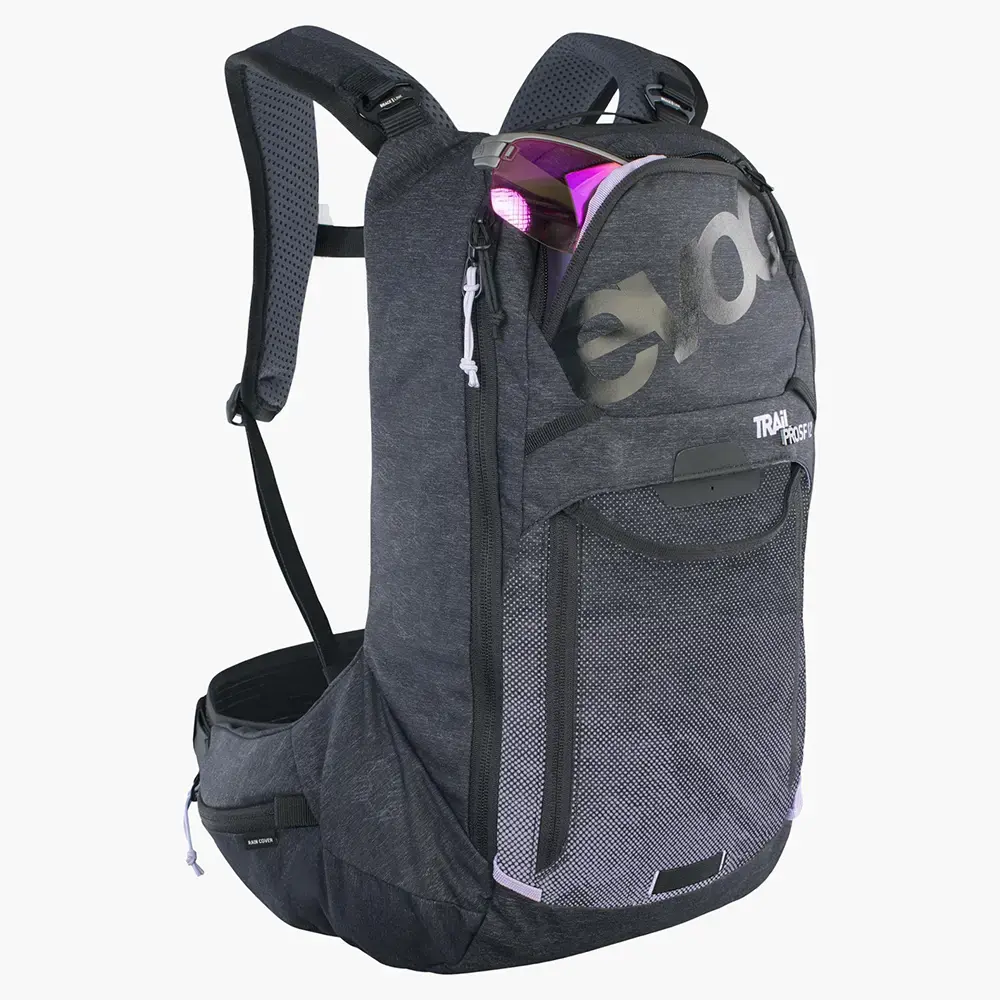 Evoc Trail PRO SF 12 Dagrugzak Grijs/Paars