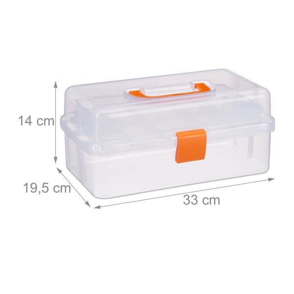 Gjennomsiktig plastboks