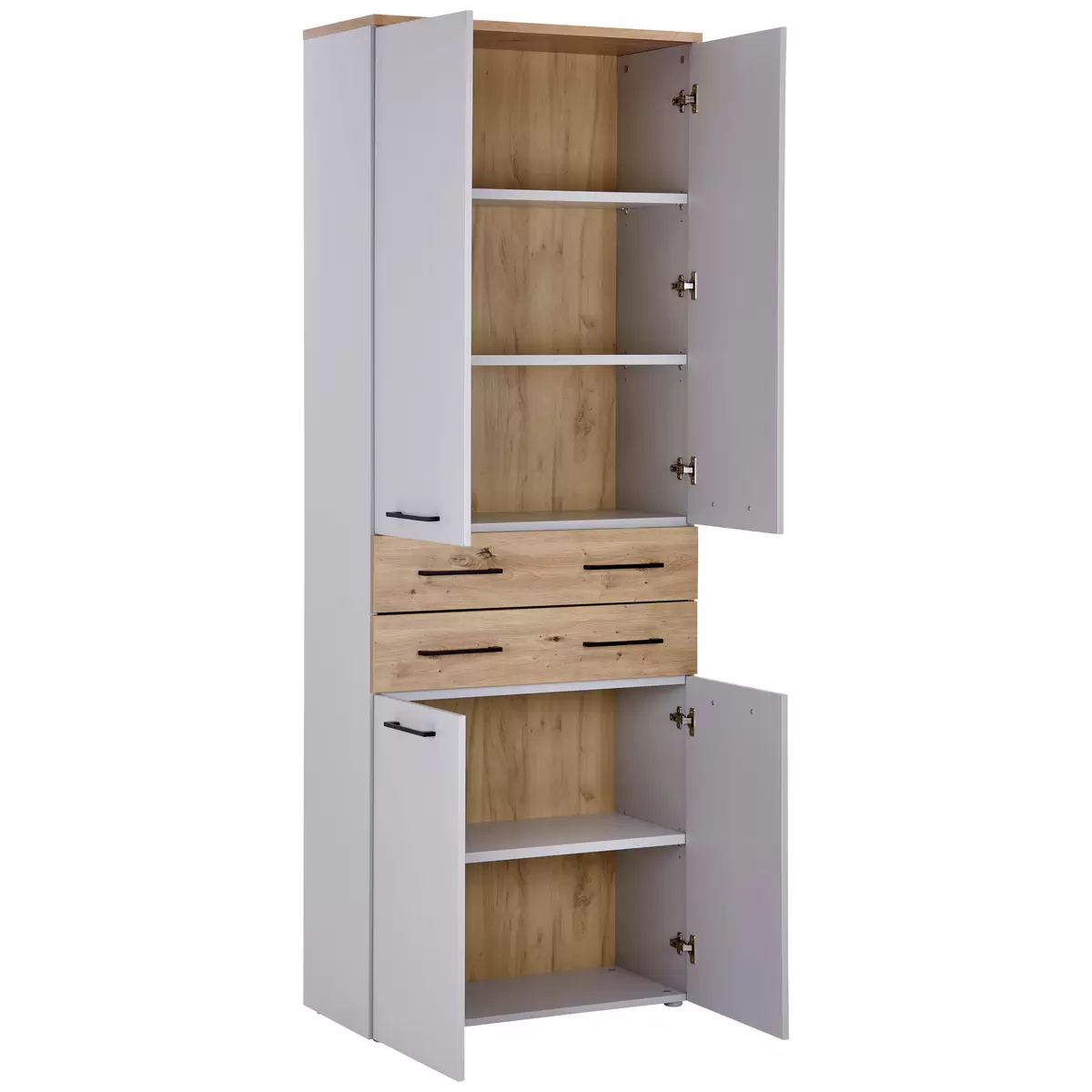 Aktenschrank Kontor K6 kieselgrau