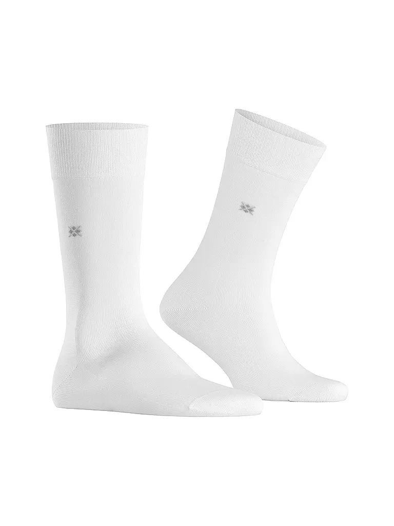 BURLINGTON Herren Socken DUBLIN SO 40-46 white weiss