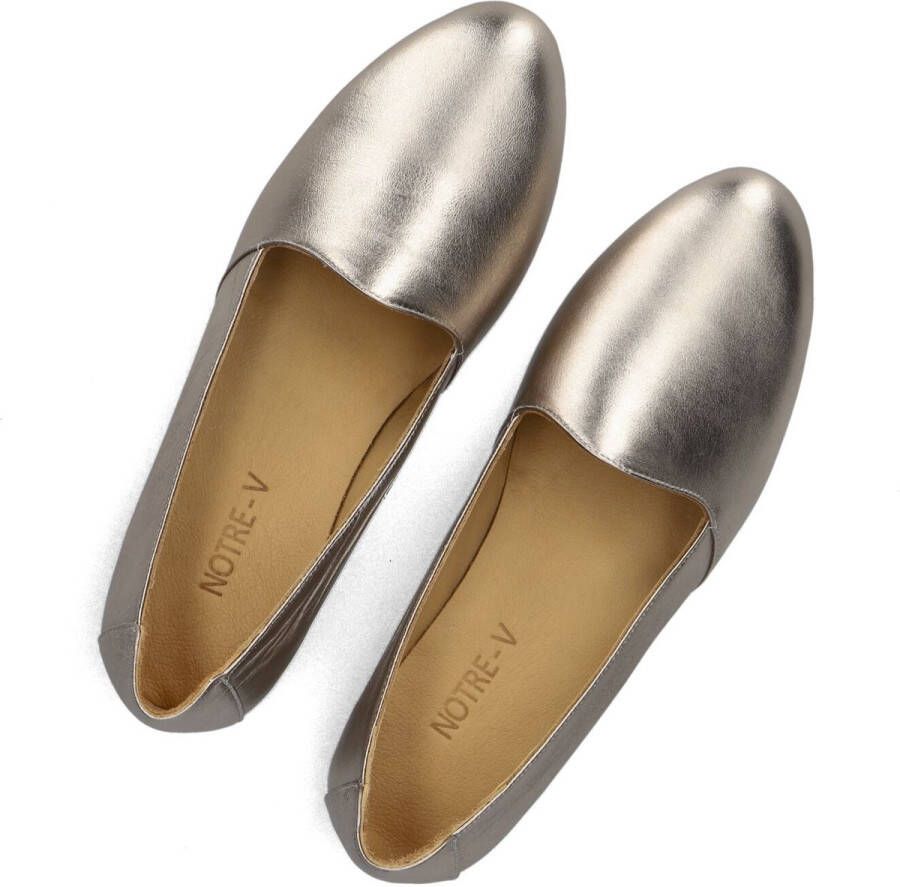 Notre-V 11869 Loafers Dames Instappers Goud