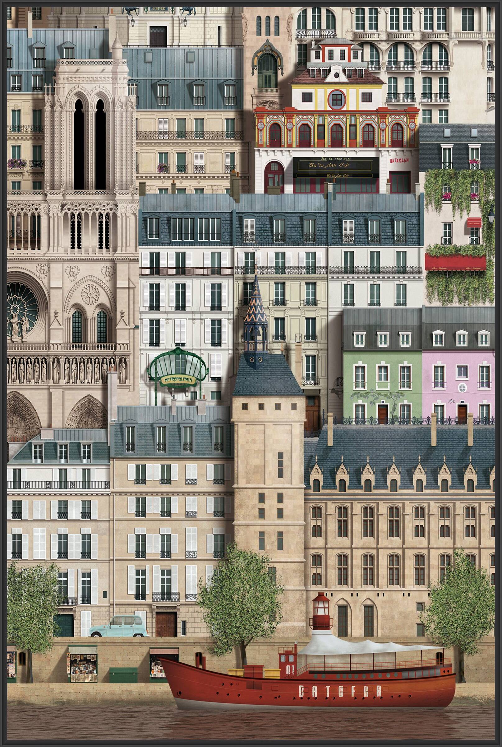 Paris IV by Martin Schwartz - Open Edition.