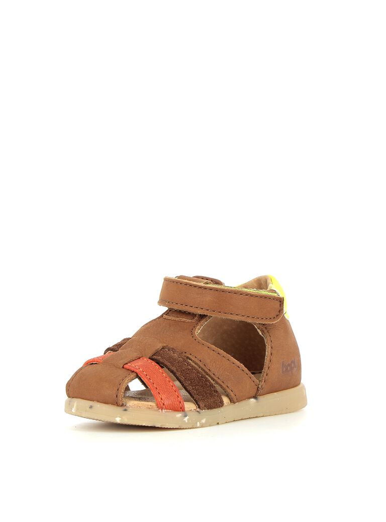 Sandale bébé garçon cuir marron BOPY®