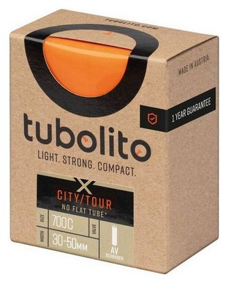 Chambre à Air Tubolito X Tubo City Tour 700c Valve Schrader 40 mm