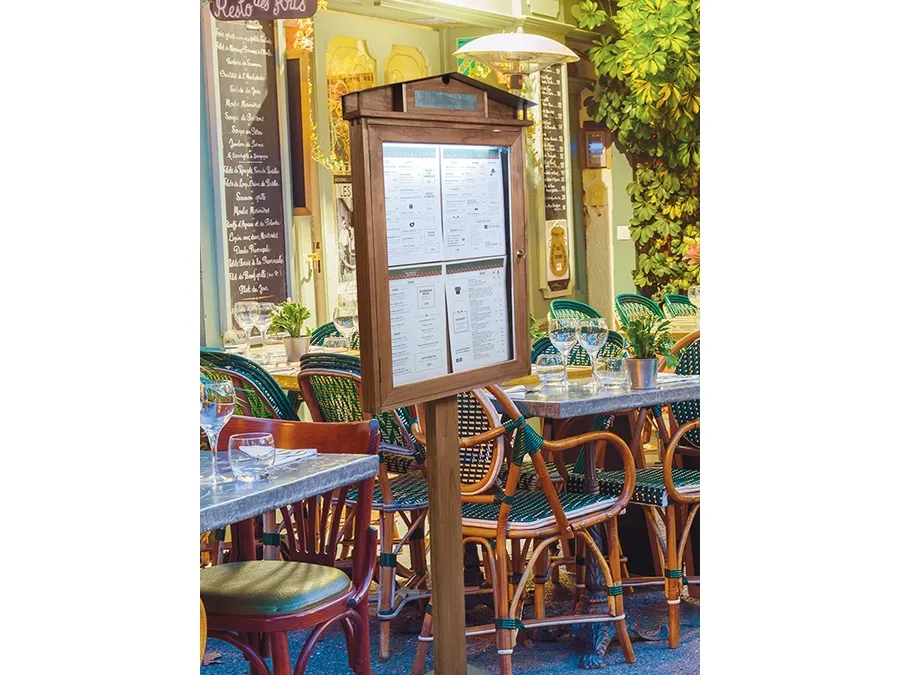 Securit® RUSTIC informationsstander