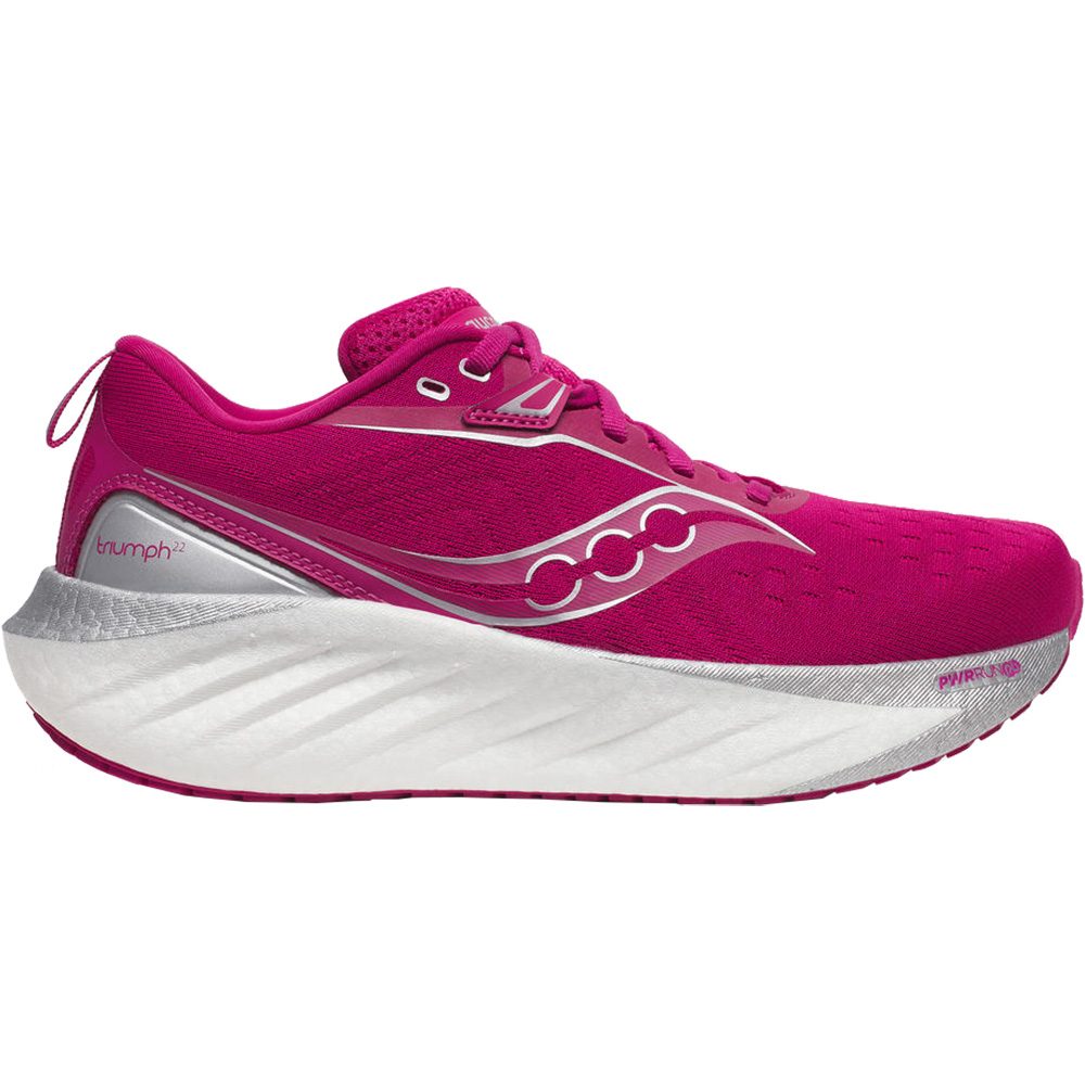 Saucony Triumph 22 Laufschuhe Damen magenta