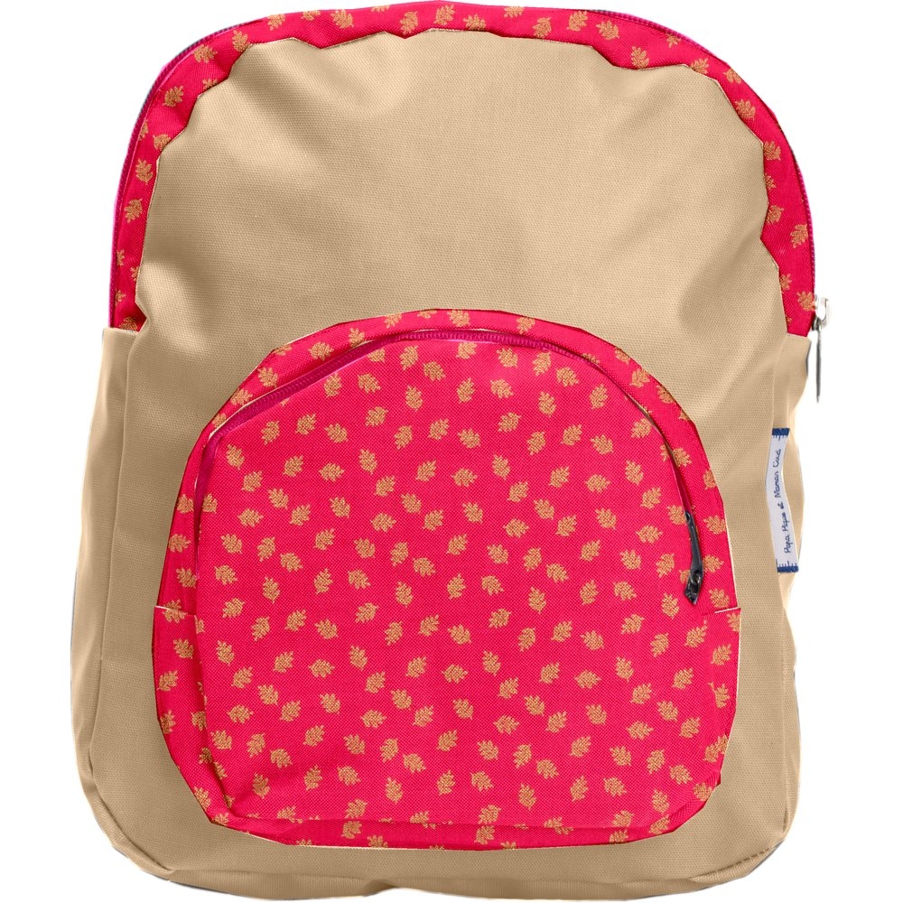 Petit Sac À Dos Feuillage Or Rose