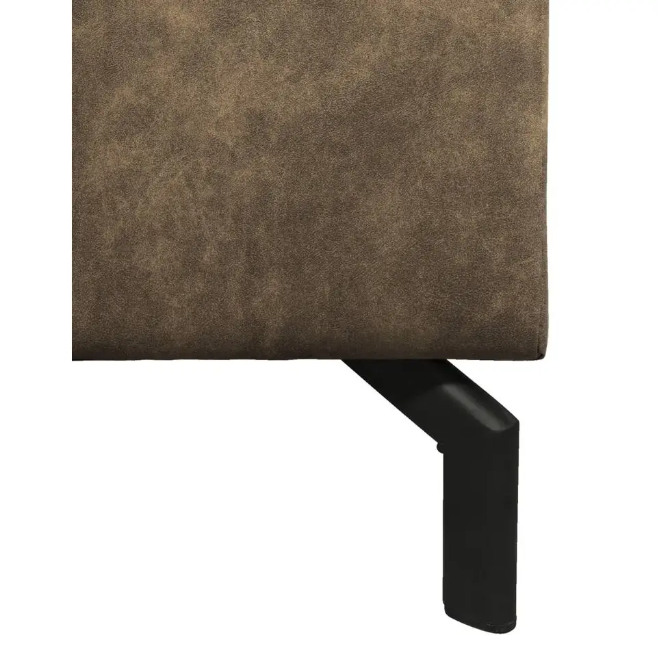 Hoekbank Noud links - taupe