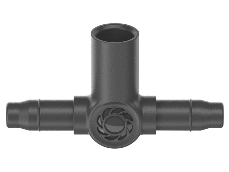 GARDENA T-Stück für Sprühdüsen Micro-Drip-System Für einen stabilen Halt von Sprühdüsen und Endtropfern im Verteilerrohr