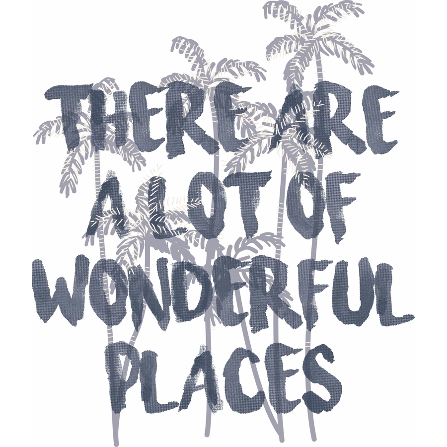Liliput T-Shirt Wonderful Places hellblau