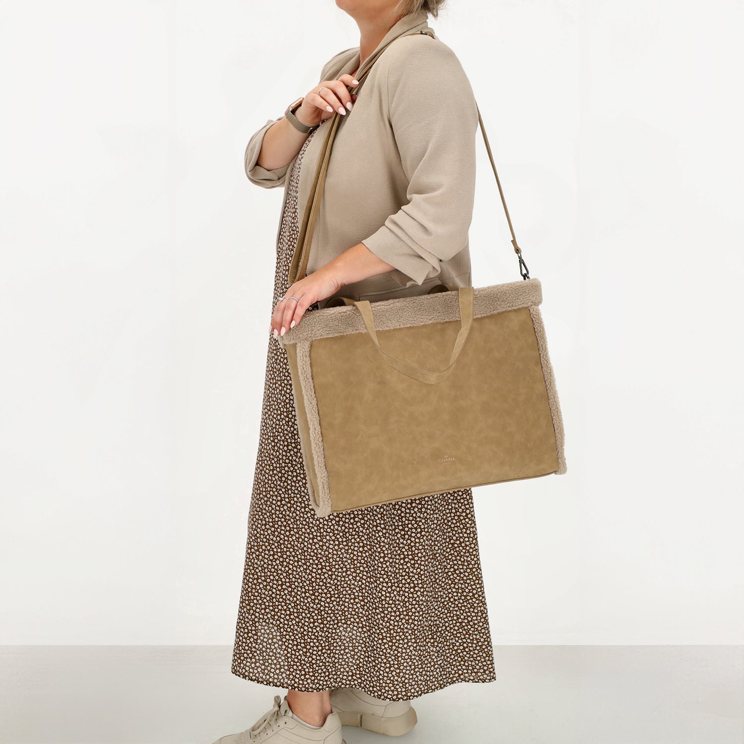 Charm London Newington Shopper taupe